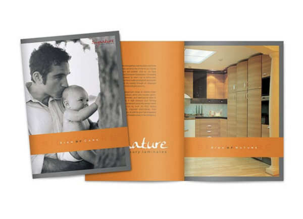 esempio brochure arredamento